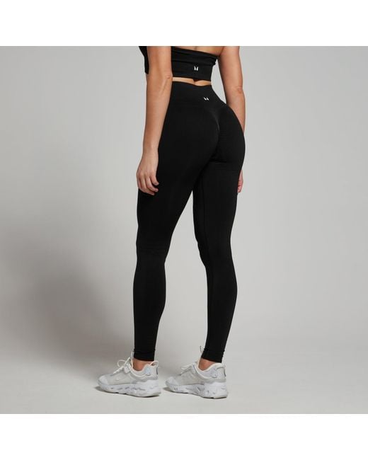 Mp Black Teo Seamless Leggings