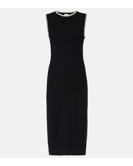 Abito Midi Dwight di Varley in Black