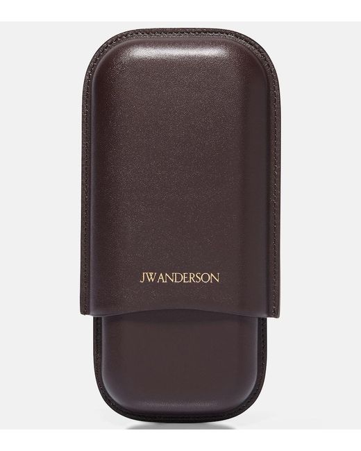 J.W. Anderson Brown Bumper Rounded Sunglasses