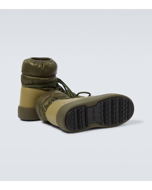 Moon Boot Green Mtrack Snow Boots for men