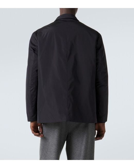 Jil Sander Blue Padded Jacket for men