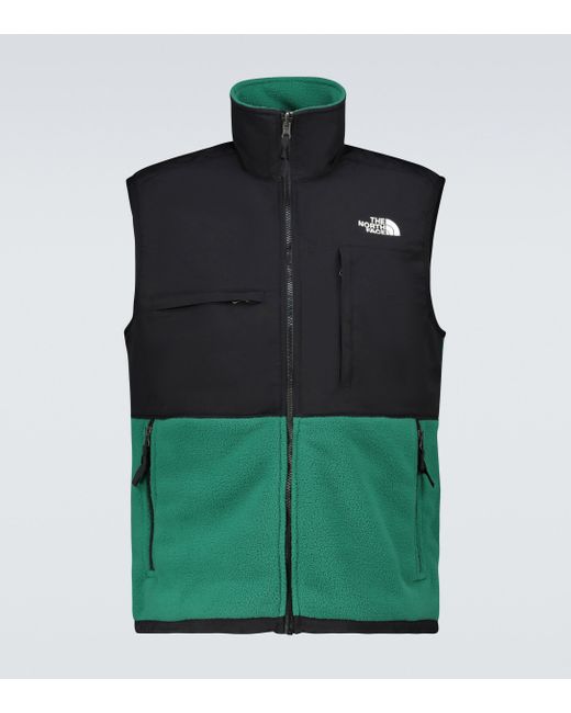 The North Face Green Denali Fleece Vest for men