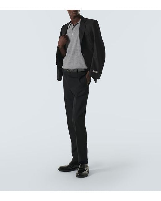 Scarpe Monk Strap Scott di Gianvito Rossi in Black da Uomo