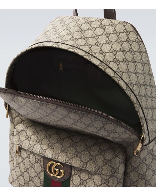Gucci Natural Gg Canvas Backpack for men