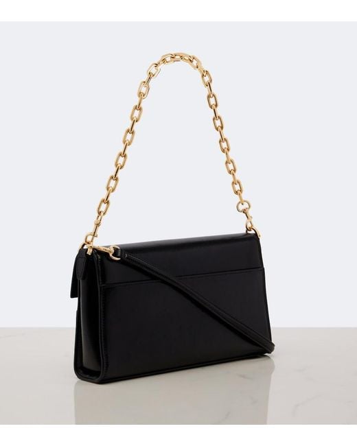 Gucci Black Ristretto Medium Leather Shoulder Bag