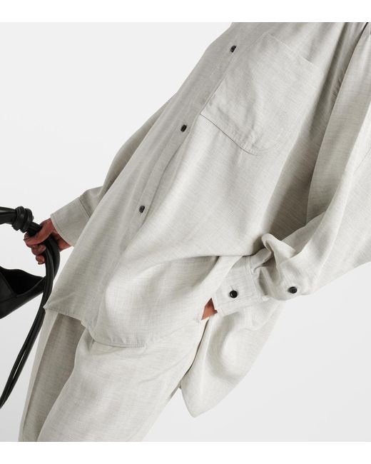 Jacquemus White Le Chemise Poche Shirt