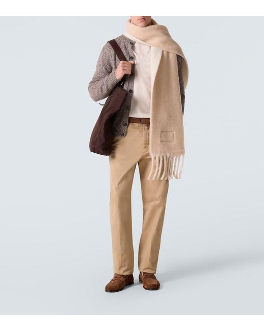Slowear Natural Cotton Straight Pants for men