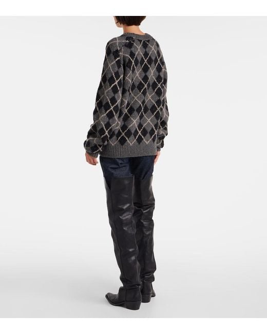 Pullover Pratt di Khaite in Black