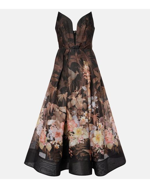 Zimmermann Black Illuminate Dress