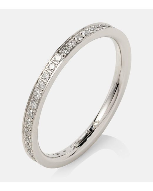 Repossi Metallic Berbere Platinum Ring With Diamonds