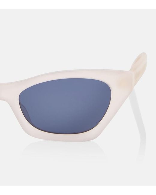 Dior Blue Diormidnight B1I Cat-Eye Sunglasses