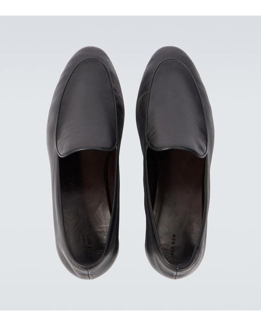 The Row Slip-Ons Hereditas Aus Leder in Black für Herren