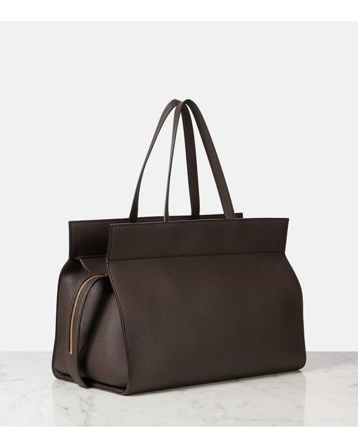Borsa Crosby di Khaite in Brown