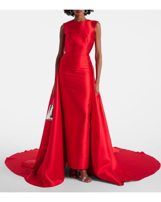 Solace London Red Larsen Maxi Dress