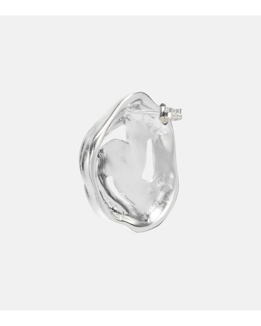 YSSO White Bal Earrings