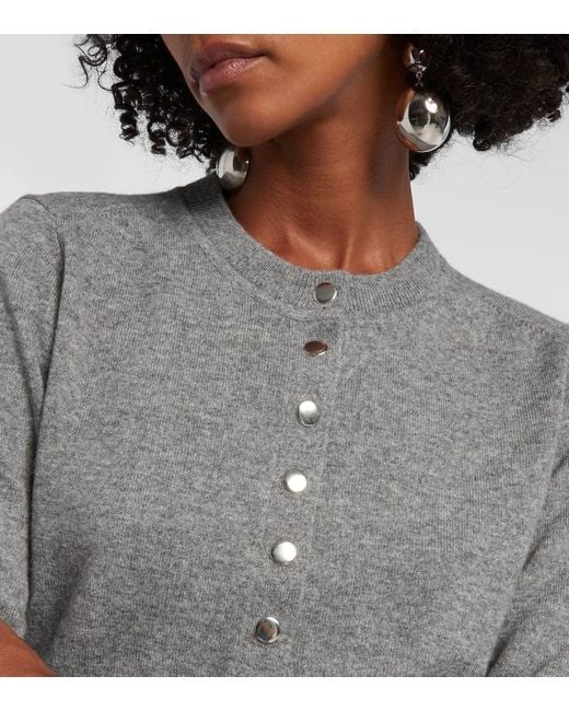 Cardigan Idesia De Lana Y Cachemir Isabel Marant de color Gray