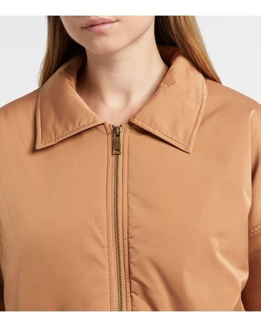 The Upside Natural Carlotta Bomber Jacket