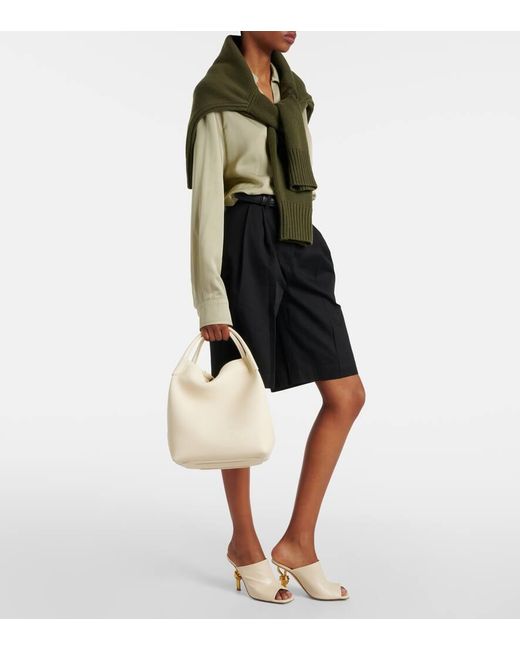 Loro Piana Natural Tote Bag Bale Large Aus Leder