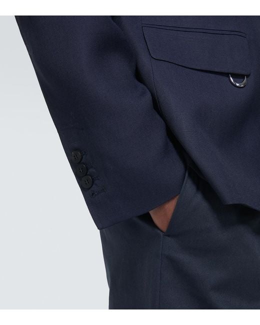 Jacquemus Blue La Veste Cabri Blazer for men