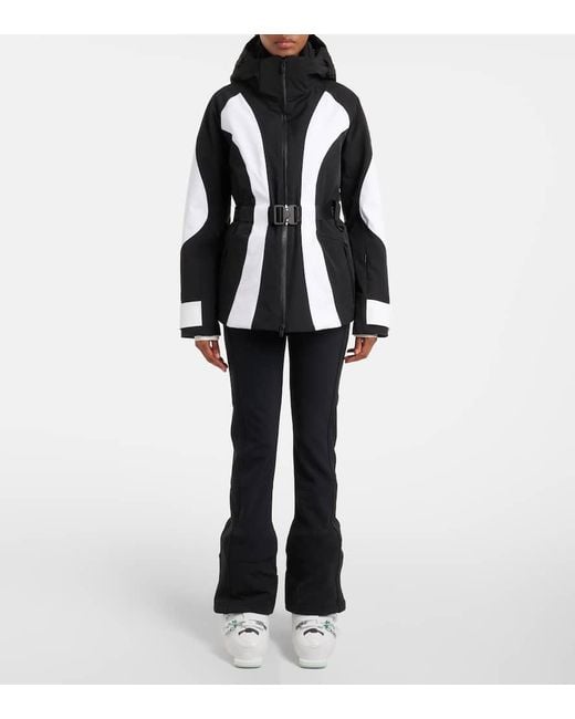 Fusalp Black Lexa Belted Ski Jacket