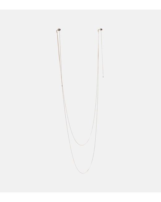 Alaïa White Ohrringe