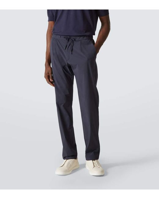 Herno Gerade Hose in Blue für Herren