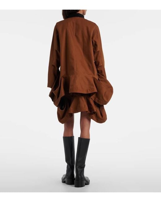 X Carhartt Chaqueta De Lona De Algodon Sacai de color Brown