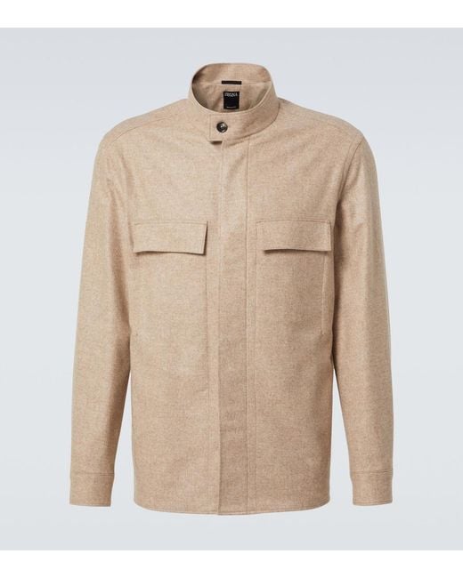 Zegna Natural Cashmere Jacket for men