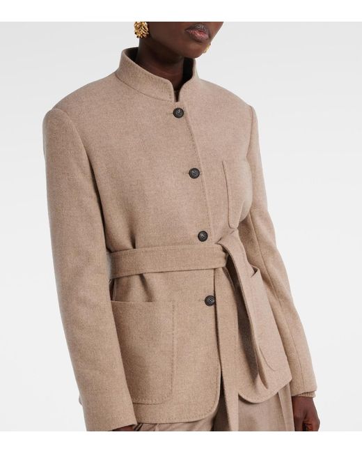 Max Mara Natural Falla Cashmere Jacket