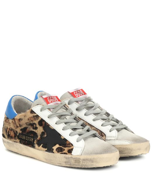 golden goose snow leopard royal