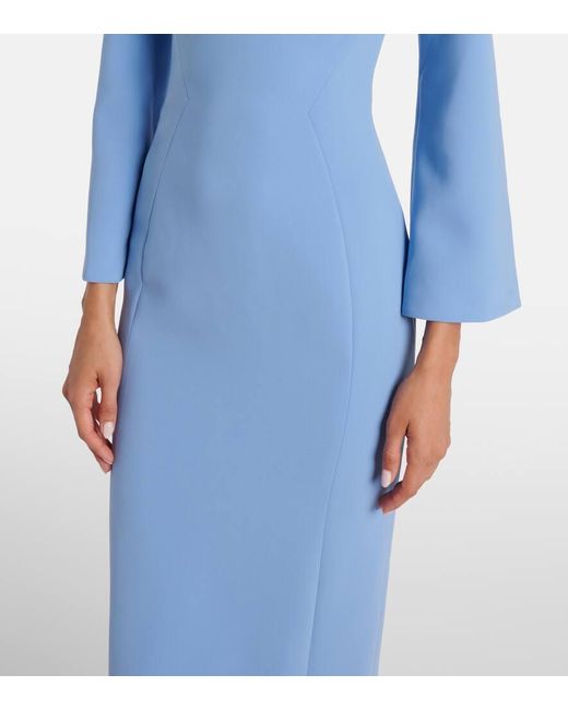 Jenny Packham Blue Lima Embellished Maxi Dress
