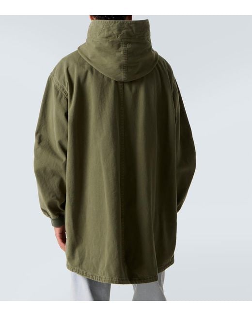 Parka Kemet De Algodon The Row de hombre de color Green