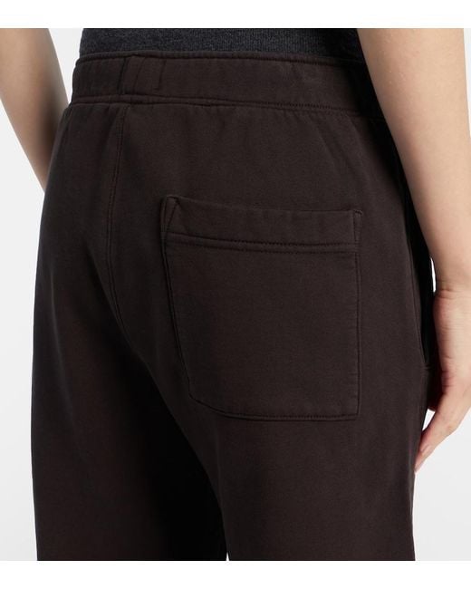 Citizens of Humanity Black Miro Cotton Fleece Sweatpants