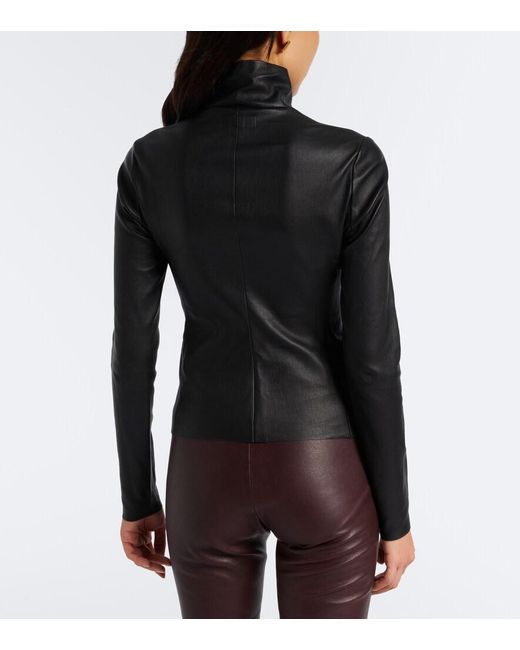 Stouls Black Selene Leather Jacket