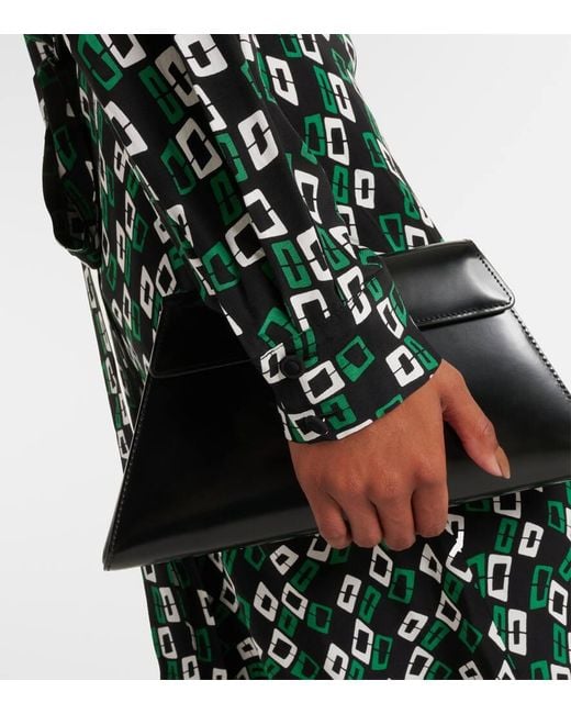 Abito A Portafoglio Tori di Diane von Furstenberg in Green