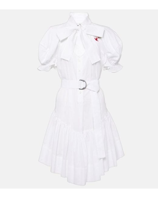 Vivienne Westwood White Cotton Dress