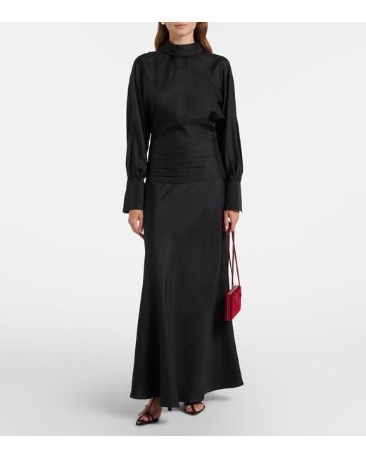 Rohe Black Silk Gown