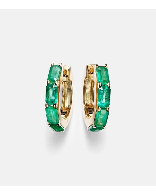 Orecchini Huggie di SHAY in White