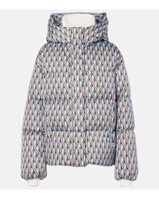 Fusalp Multicolor Ada Diam Printed Twill Ski Jacket