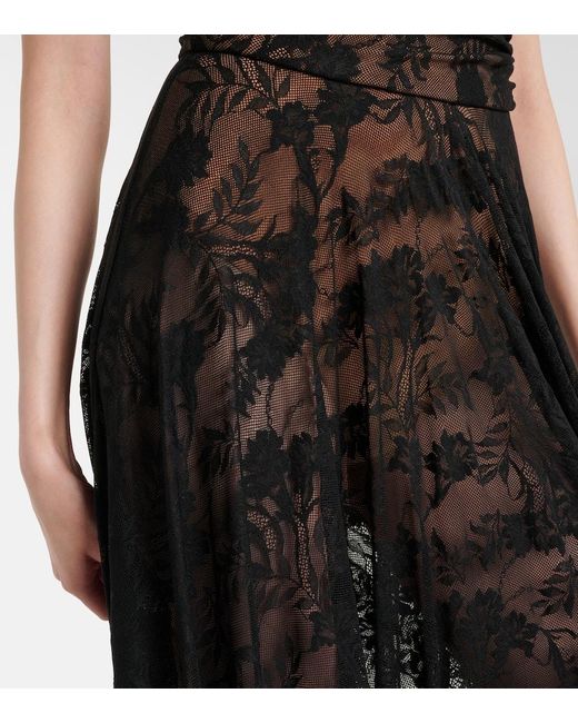 Norma Kamali Black Cayla Gown