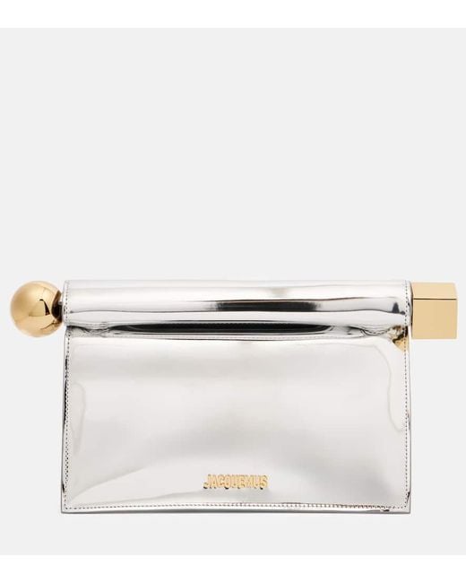 Jacquemus Natural Rond Carre Clutch