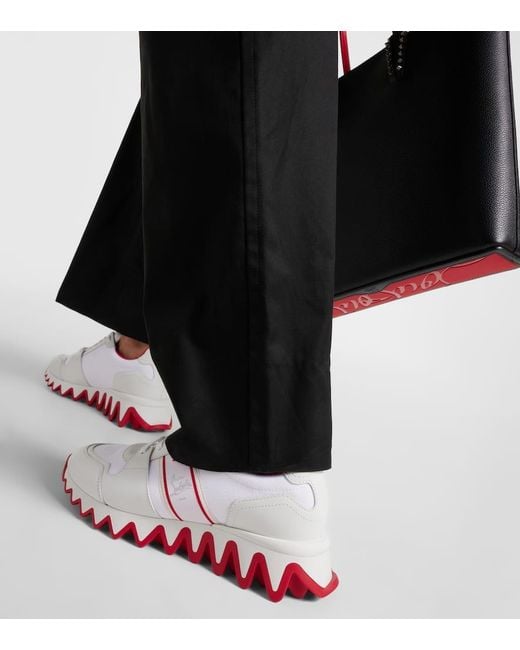 Sneakers Nastroshark Donna di Christian Louboutin in Red