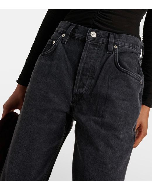 Jean Raccourci Dahlia A Taille Haute Citizens of Humanity en coloris Blue