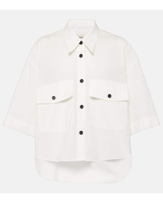 Camicia Mahsha in cotone di Khaite in White