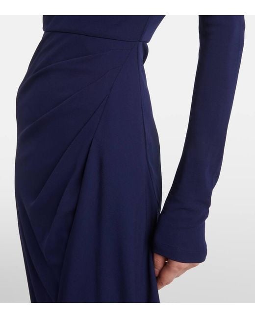 Abito Midi di Erdem in Blue