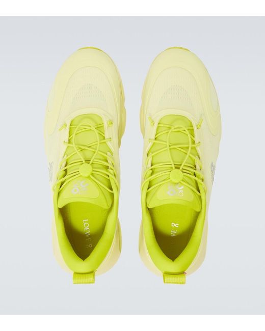 Loewe Yellow X On Cloudsolo Running Shoes for men