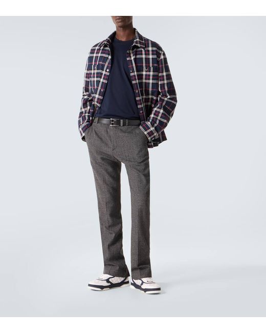 Gucci Sneakers Re-Web Aus Leder in White für Herren