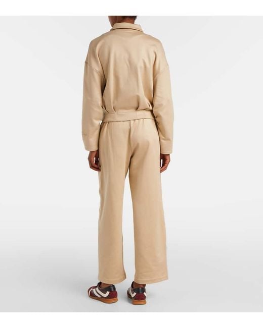 Max Mara Natural Blouson Argenta Aus Einem Seidengemisch
