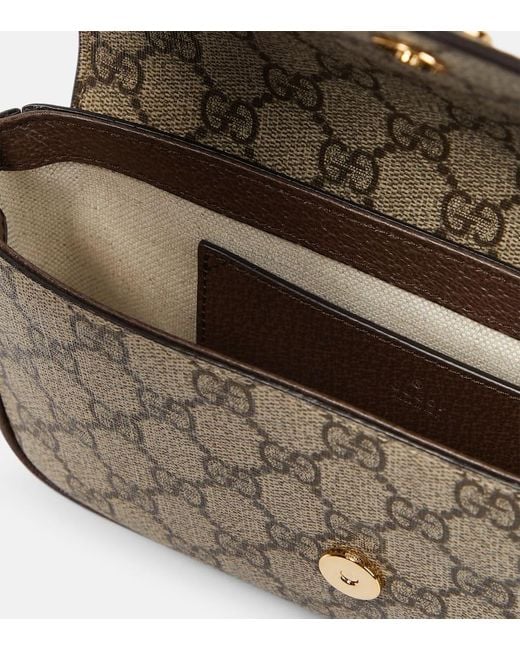 Gucci Brown Ophidia Pochette