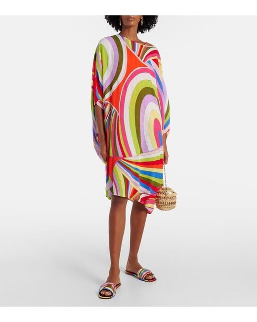 Emilio Pucci Green Iride Slides